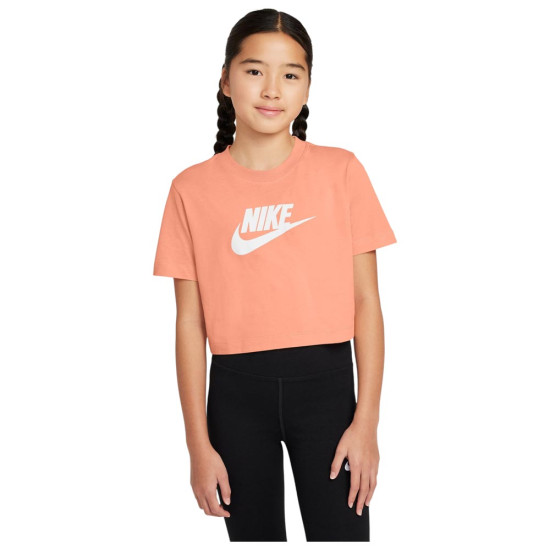 Nike Παιδική κοντομάνικη μπλούζα Sportswear Futura Cropped T-Shirt